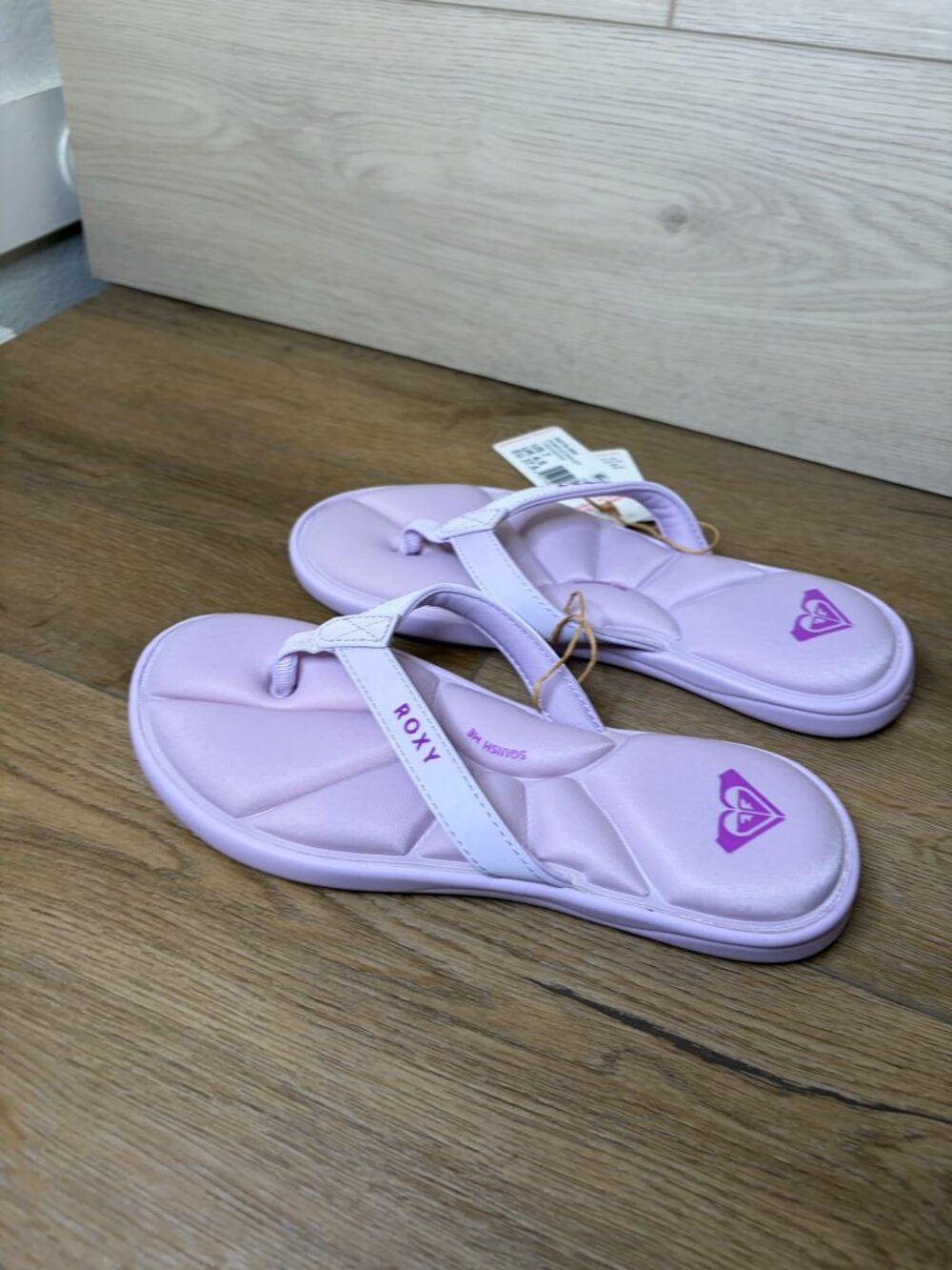 Roxy Women Rays Flip Flop Sandals Purple Size 7